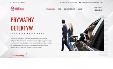 prywatnydetektywkk.pl screenshot