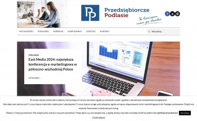 przedsiebiorczepodlasie.pl screenshot
