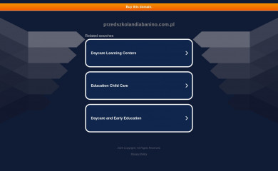przedszkolandiabanino.com.pl screenshot