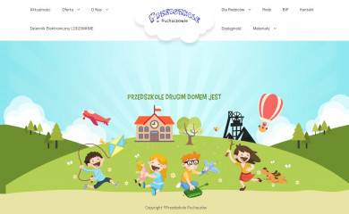 przedszkolepuchaczow.pl screenshot