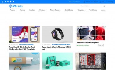 psfiles.com screenshot