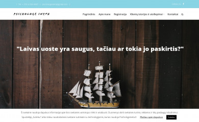 psichologeineta.lt screenshot