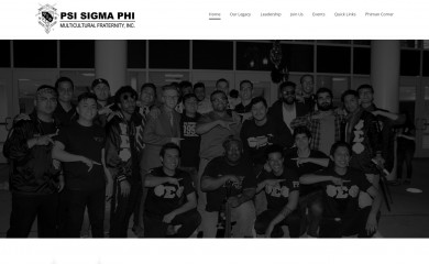 psisigmaphi.org screenshot