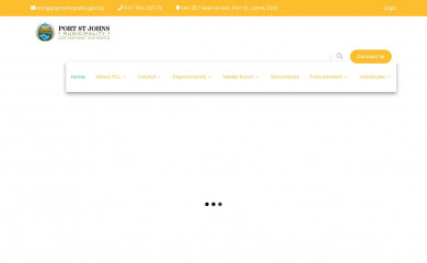 psjmunicipality.gov.za screenshot