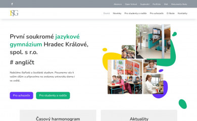 psjg.cz screenshot