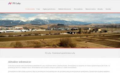 psluhy.sk screenshot