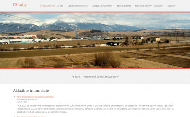 psluhy.sk screenshot