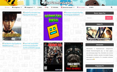 pspgamesland.com screenshot
