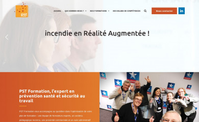 pstformation.com screenshot