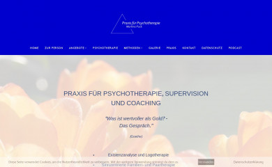 psychotherapie-puck.at screenshot