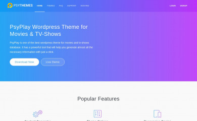 https://psythemes.com screenshot
