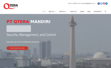 http://qtera.co.id screenshot