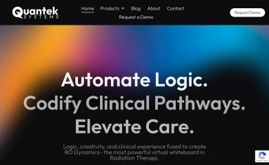 quanteksystems.com screenshot