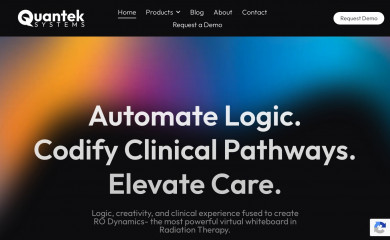 quanteksystems.com screenshot
