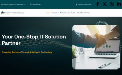 quantivtech.com.au screenshot