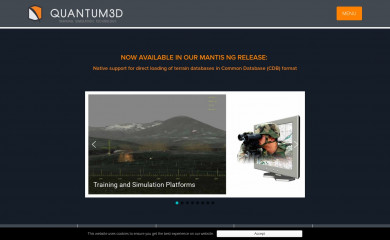 quantum3d.com screenshot