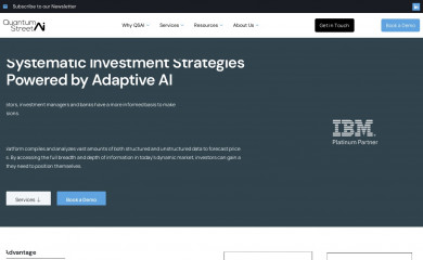 quantumstreetai.com screenshot
