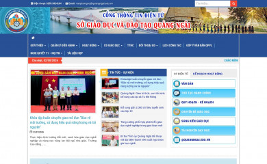 quangngai.edu.vn screenshot