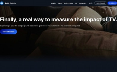 qualityanalytics.io screenshot