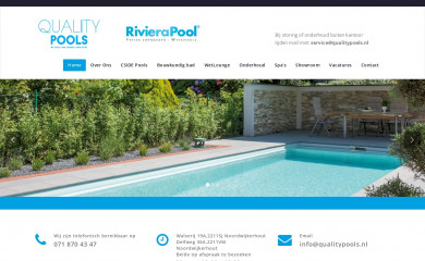 qualitypools.nl screenshot