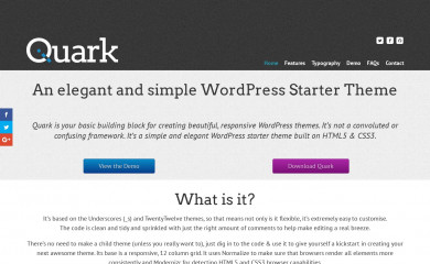 http://quarktheme.com/ screenshot