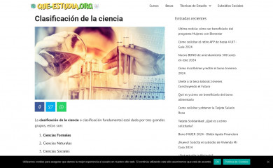 que-estudia.org screenshot