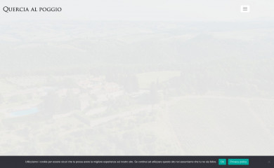 quercialpoggio.com screenshot