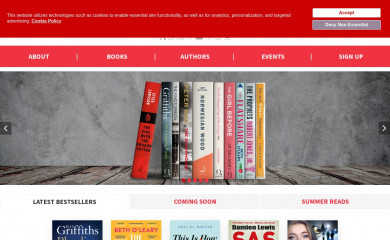 quercusbooks.co.uk screenshot