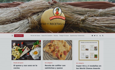quesoyrecetaslapasiega.com screenshot