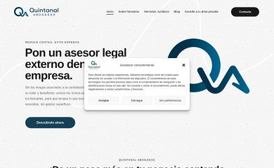 quintanalabogados.com screenshot