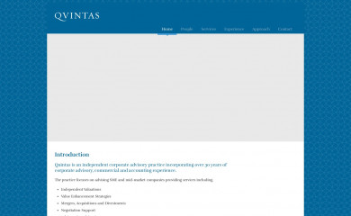 quintas.com.au screenshot