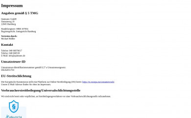 quintatec.de screenshot
