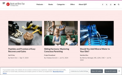 quickanddirtytips.com screenshot