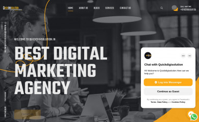 quickdigisolution.in screenshot