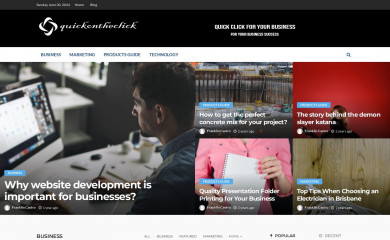 quickontheclick.com.au screenshot