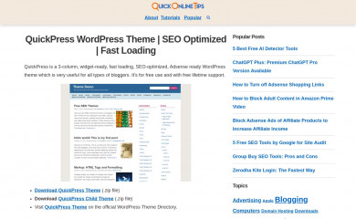 https://www.quickonlinetips.com/archives/quickpress-wordpress-theme/ screenshot