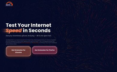 quickspeedtest.net screenshot