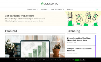 quicksprout.com screenshot