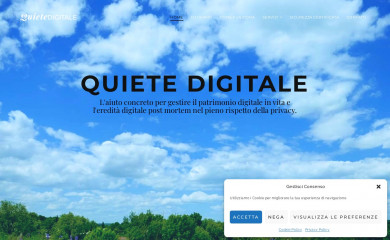 quietedigitale.it screenshot