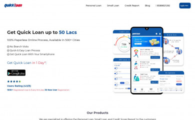 quikkloan.com screenshot