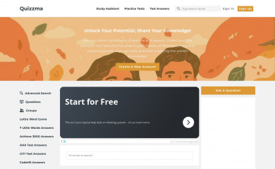 quizzma.com screenshot