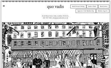 quovadissoho.co.uk screenshot