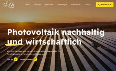 quvisolar.com screenshot
