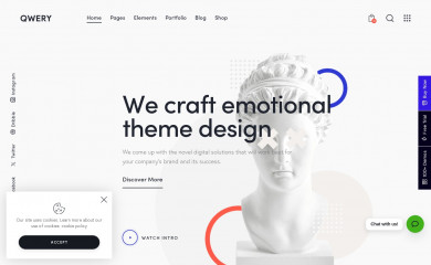 https://qwery.ancorathemes.com/ screenshot