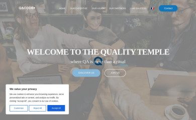 qacode.fr screenshot