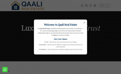 qaalirealestate.com.au screenshot