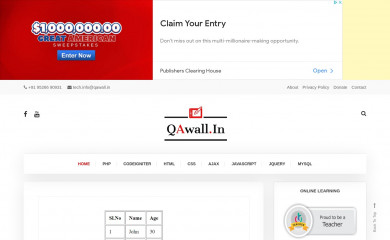 qawall.in screenshot