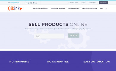 qikink.com screenshot