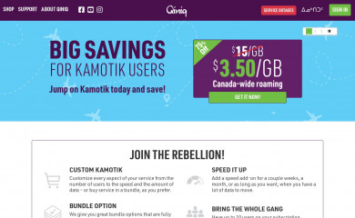 qiniq.com screenshot