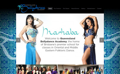 qldbellydance.com.au screenshot